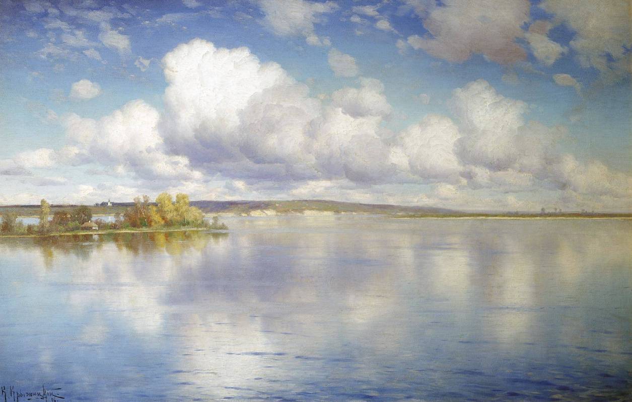Константин Крыжицкий. Озеро. 1896