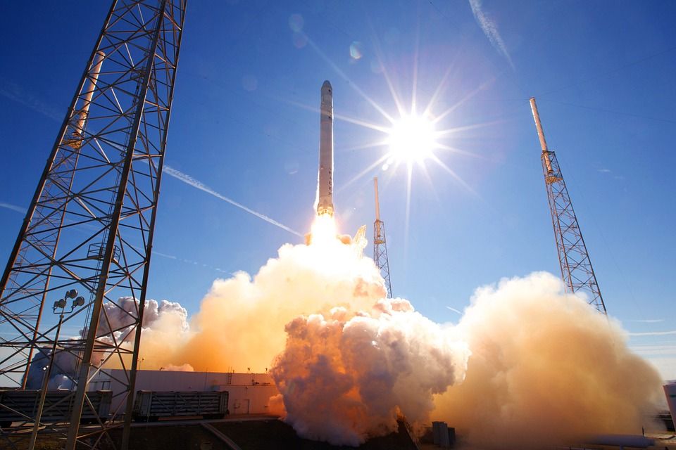 Запуск ракеты SpaceX