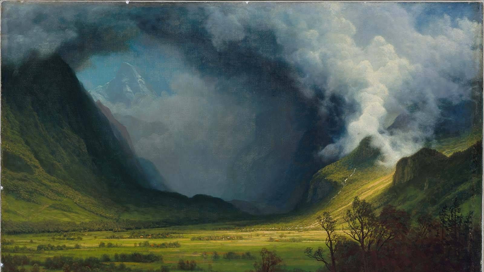 Painter Albert Bierstadt