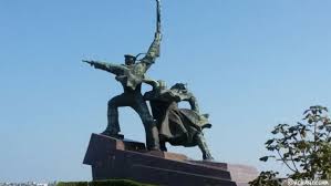 Крым. Монумент «Солдат и Матрос»