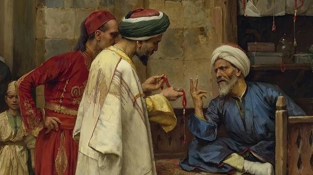 Артур вон Феррарис. Торгуются. Каир (фрагмент). 1890