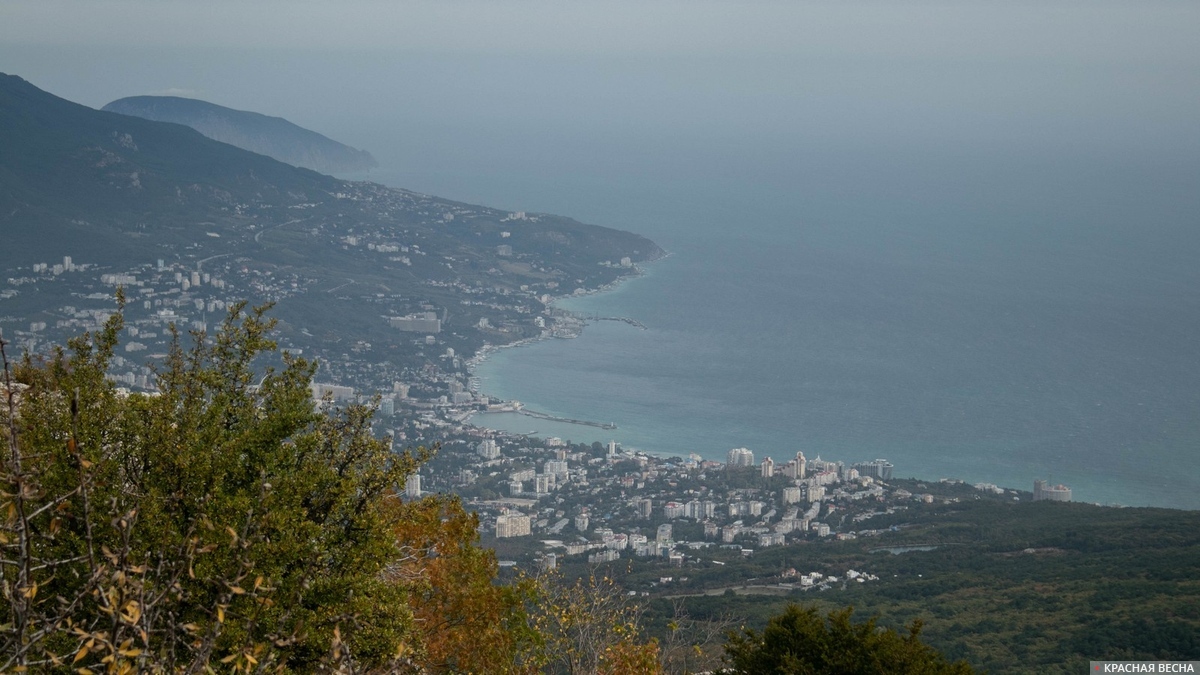 Вид на гору Аю-Даг. Крым