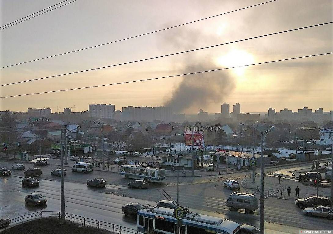 Пожар в Самаре