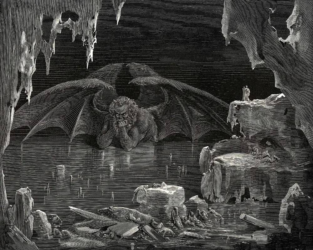 Гюстав Доре. Иллюстрация к «Божественной комедии» Данте. 1861