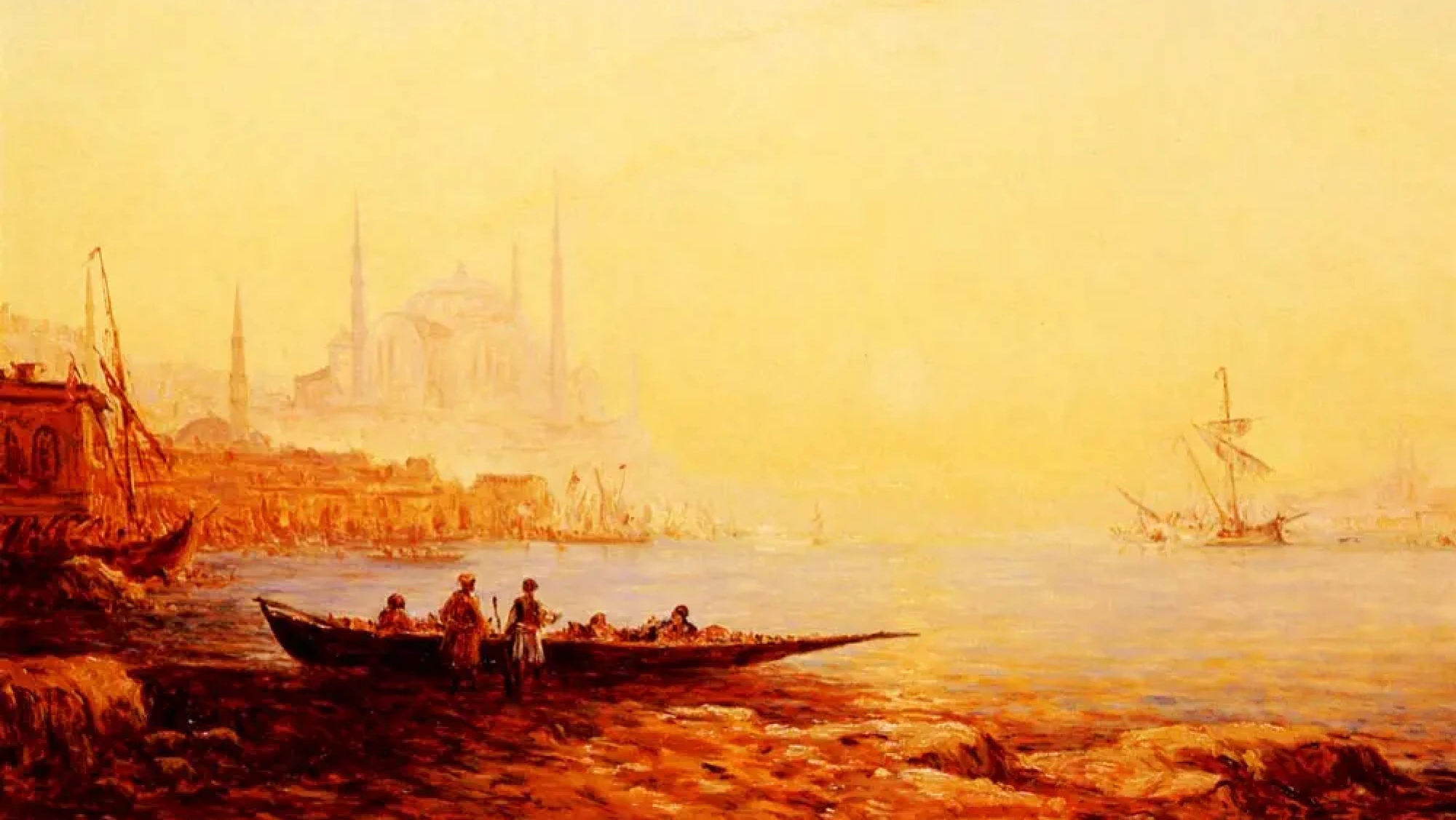 Феликс Зием. Константинополь (фрагмент)