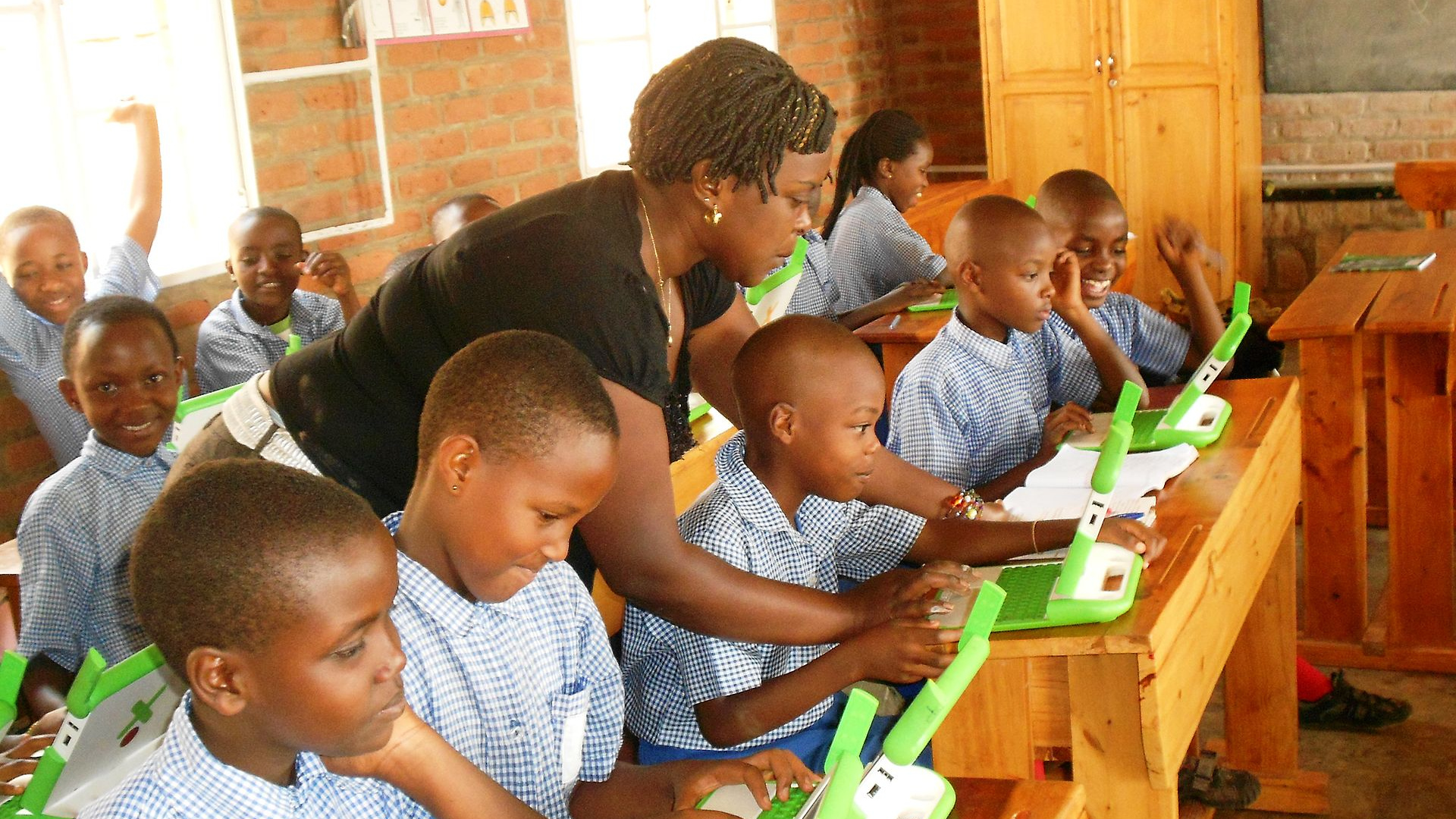 Школа в Руанде