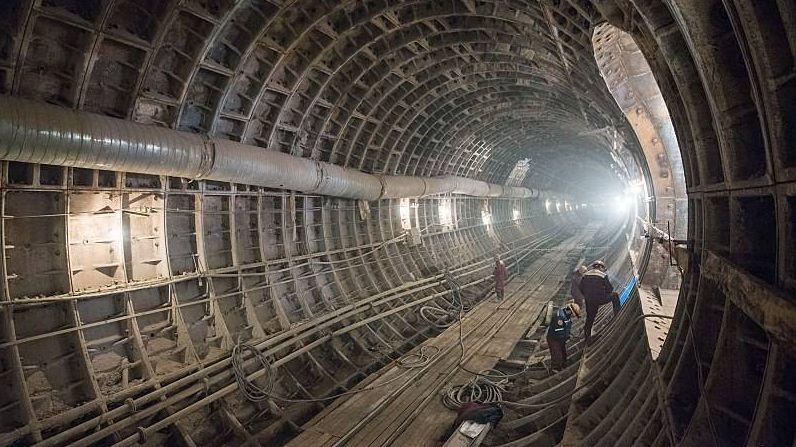 Строительство подземных тоннелей