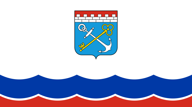 Флаг Ленинградской области