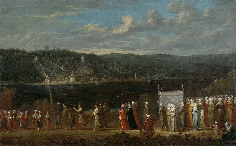 Жан Батист Ванмур. Турецкая свадьба. 1727-1737