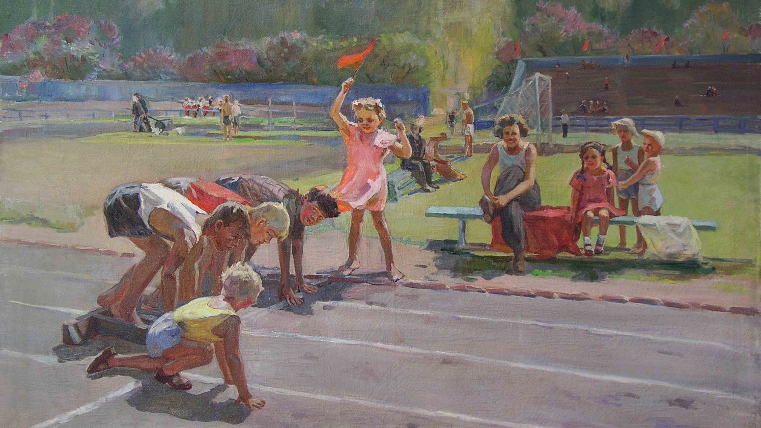 Дети в картинах советских художников