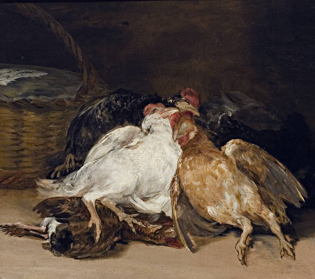Франсиско Гойя. Мёртвая птица. 1808