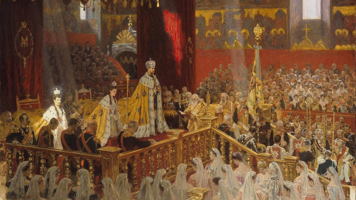 Туксен, Лауриц Регнер. Коронация Николая II и Александры Федоровны. 1898 г.