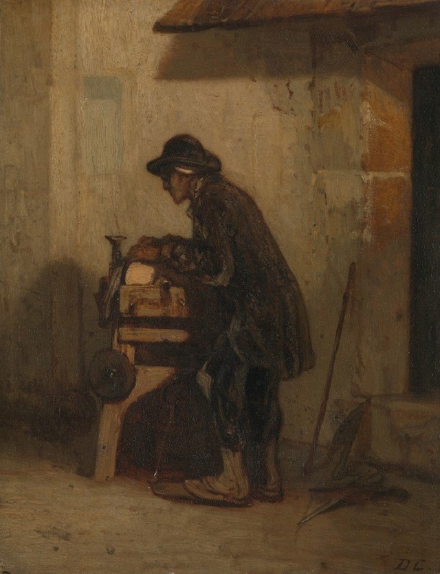 Александр-Габриэль Декан. Заточка ножниц. 1823-1860