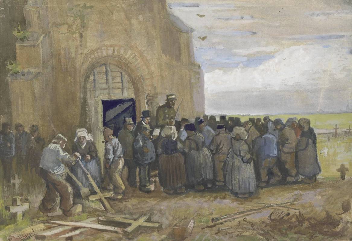 Винсент Ван Гог. Продажа стройматериалов. 1885