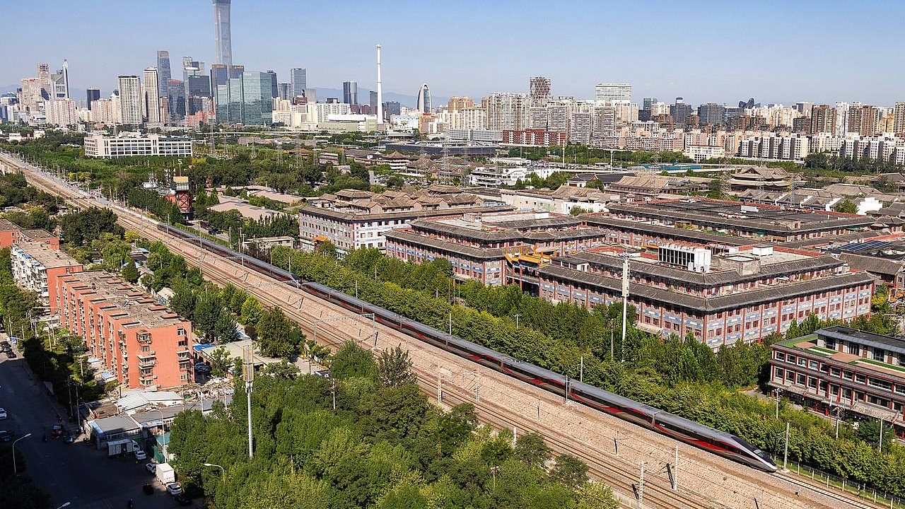 Высокоскоростной электропоезд. Китай