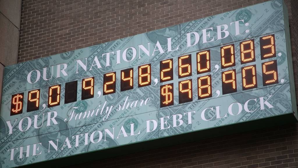 Счётчик национального долга США