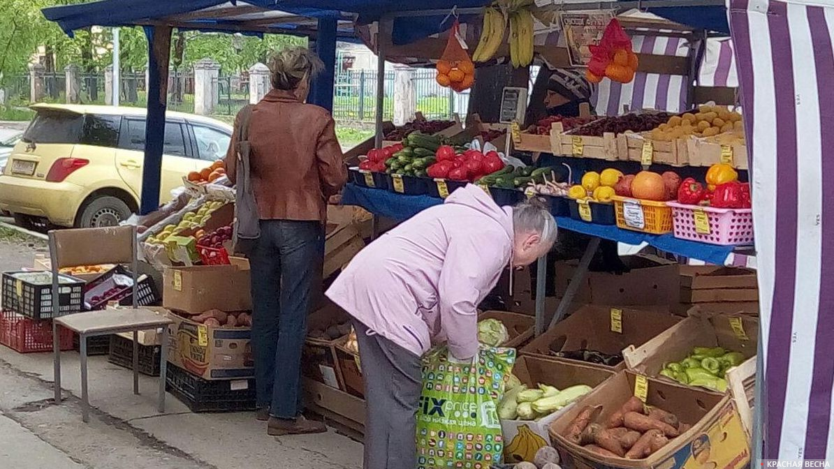 Овощная палатка