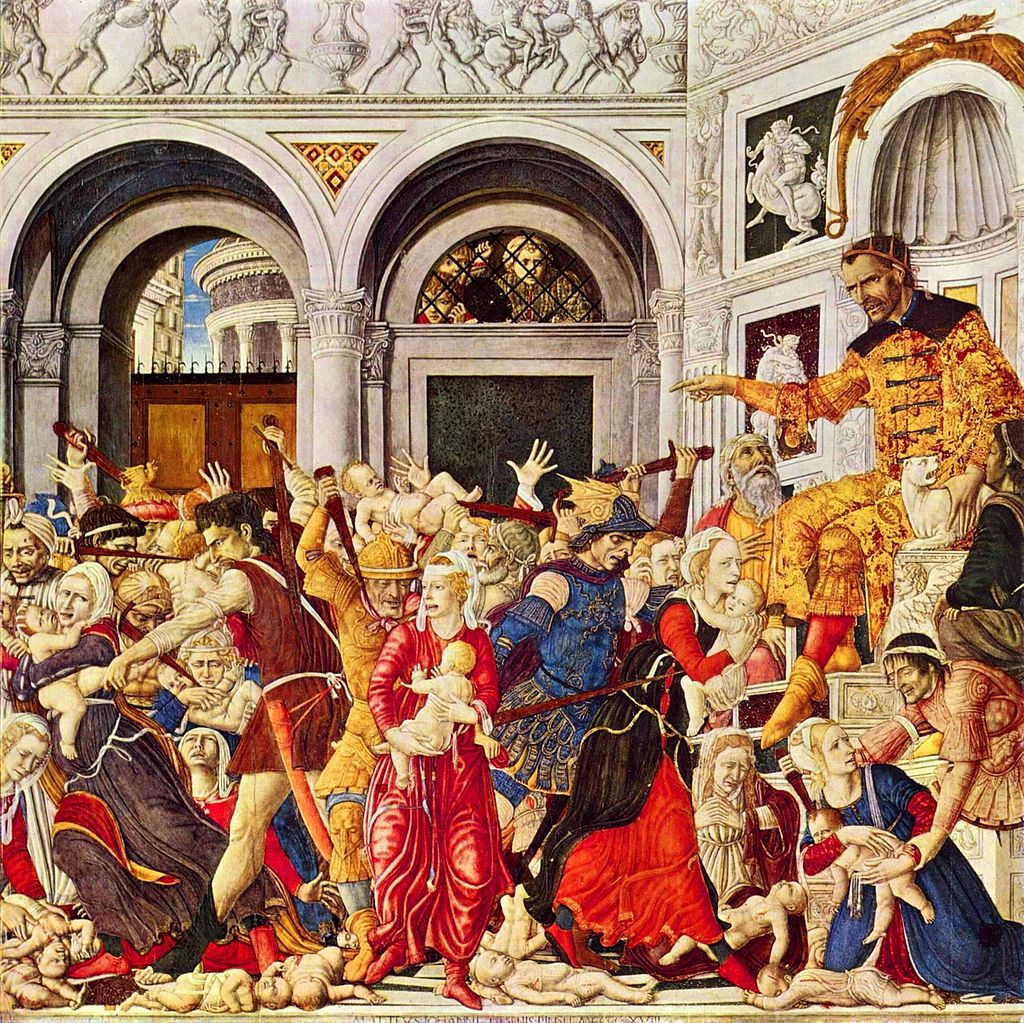Маттео ди Джованни. Избиение младенцев. 1488