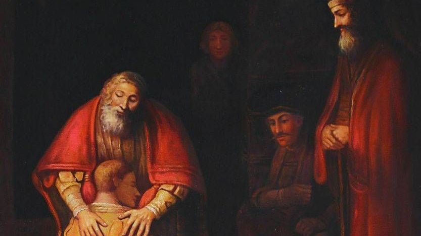 Рембрандт Харменс ван Рейн. Возвращение блудного сына. 1666–1669
