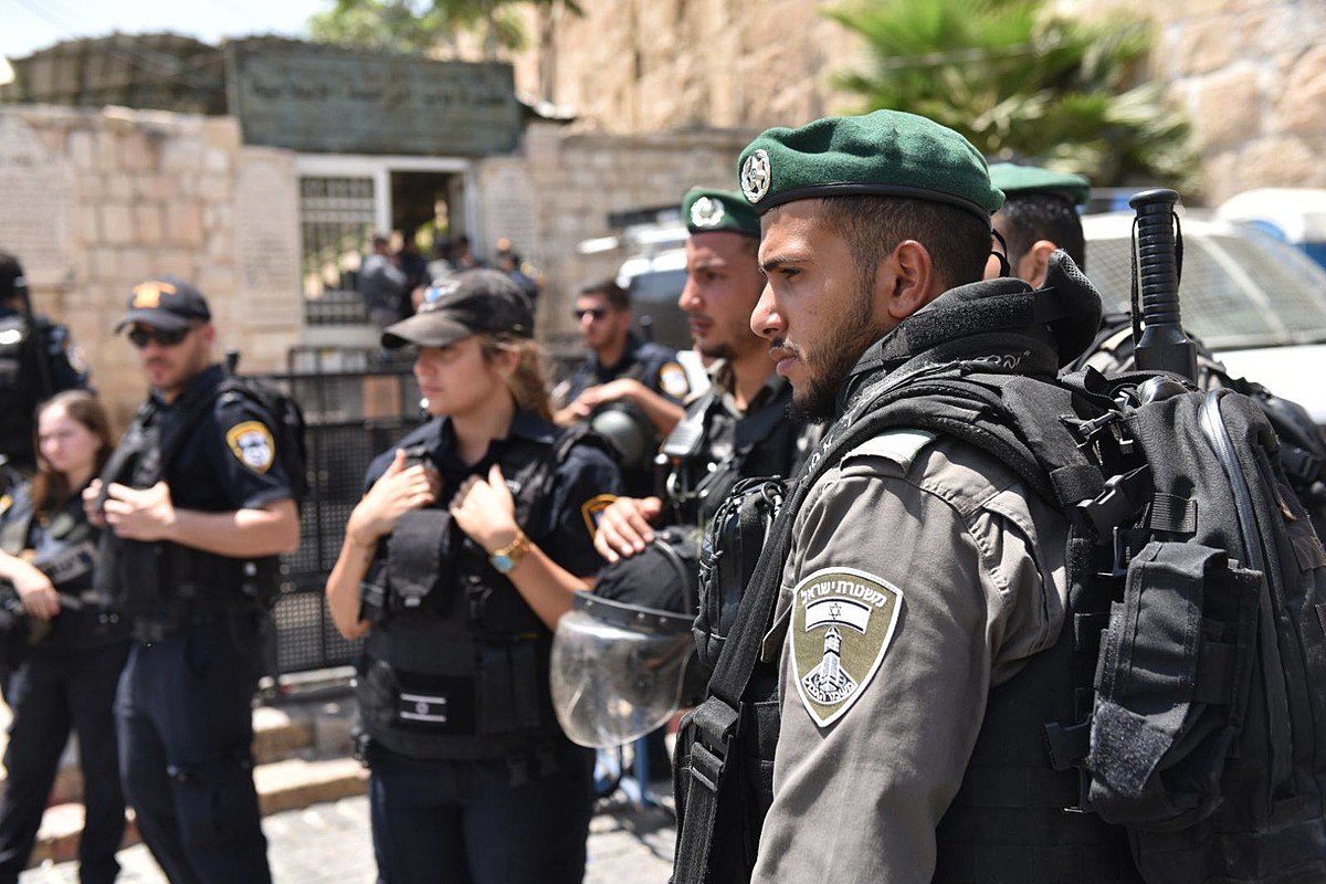 Израильская полиция в Иерусалиме