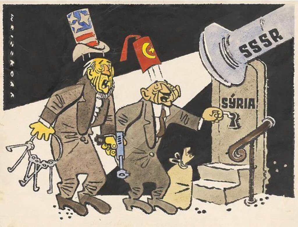 Советские карикатуры на Америку