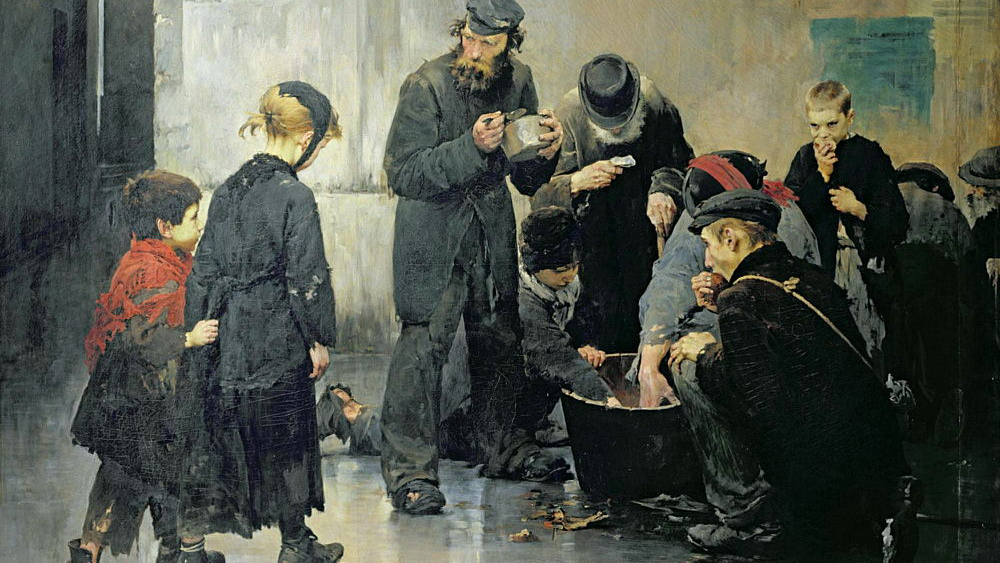 Генри Жюль Жан Жоффруа. Голодание. 1886