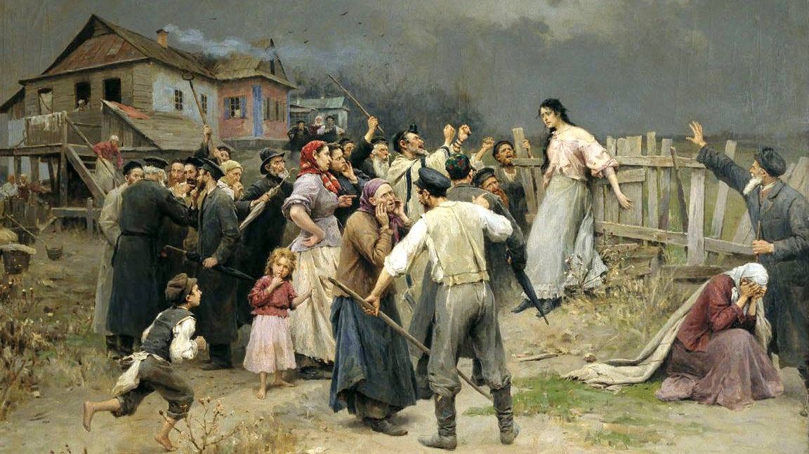Николай Корнилович Пимоненко. Жертва фанатизма. 1899