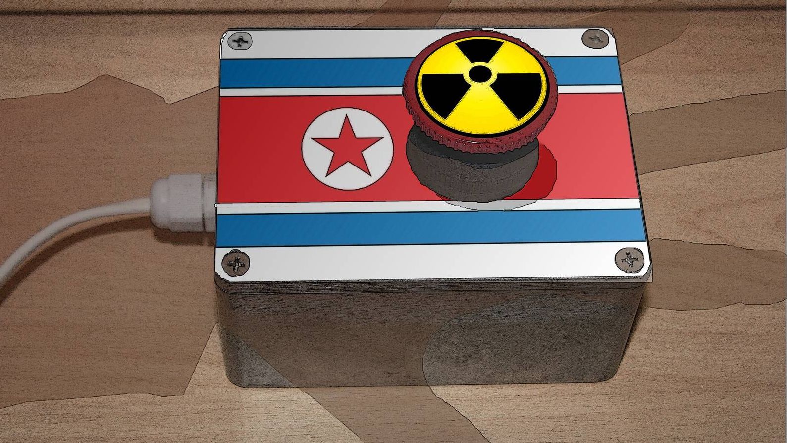 Ядерная кнопка. КНДР. Корея