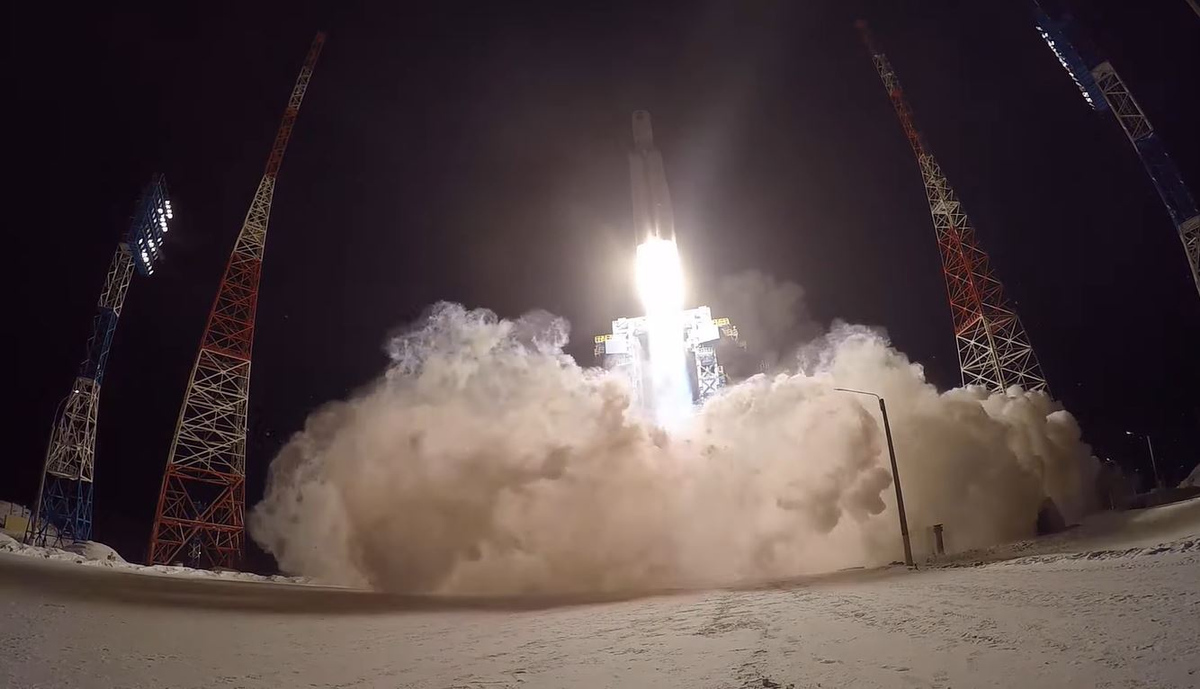 Запуск ракеты «Ангара»