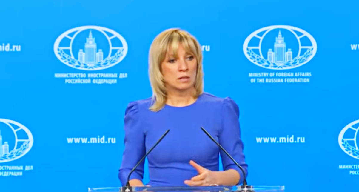официальный представитель МИДа РФ Мария Захарова