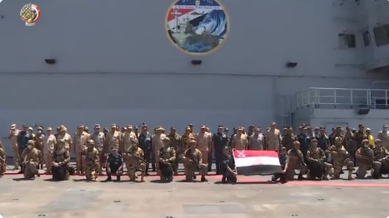 Цитата с видео министерства обороны Египта mod.gov.eg