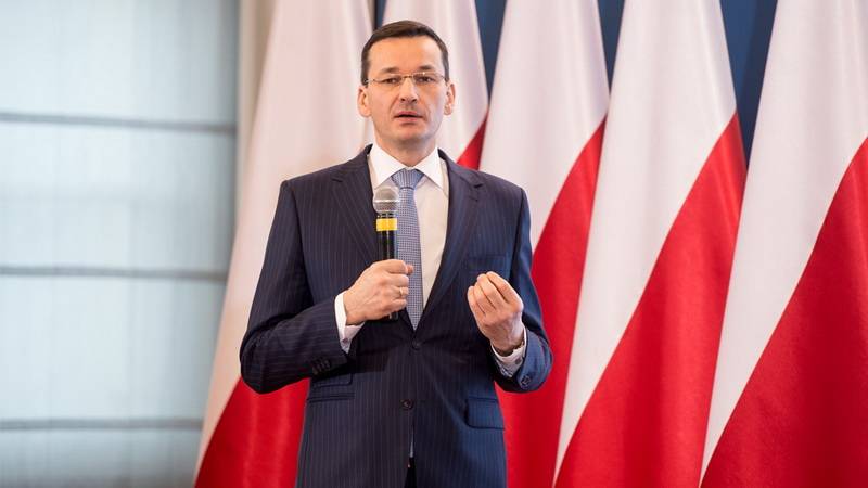 премьер-министр Польши Матеуш Моравецкий