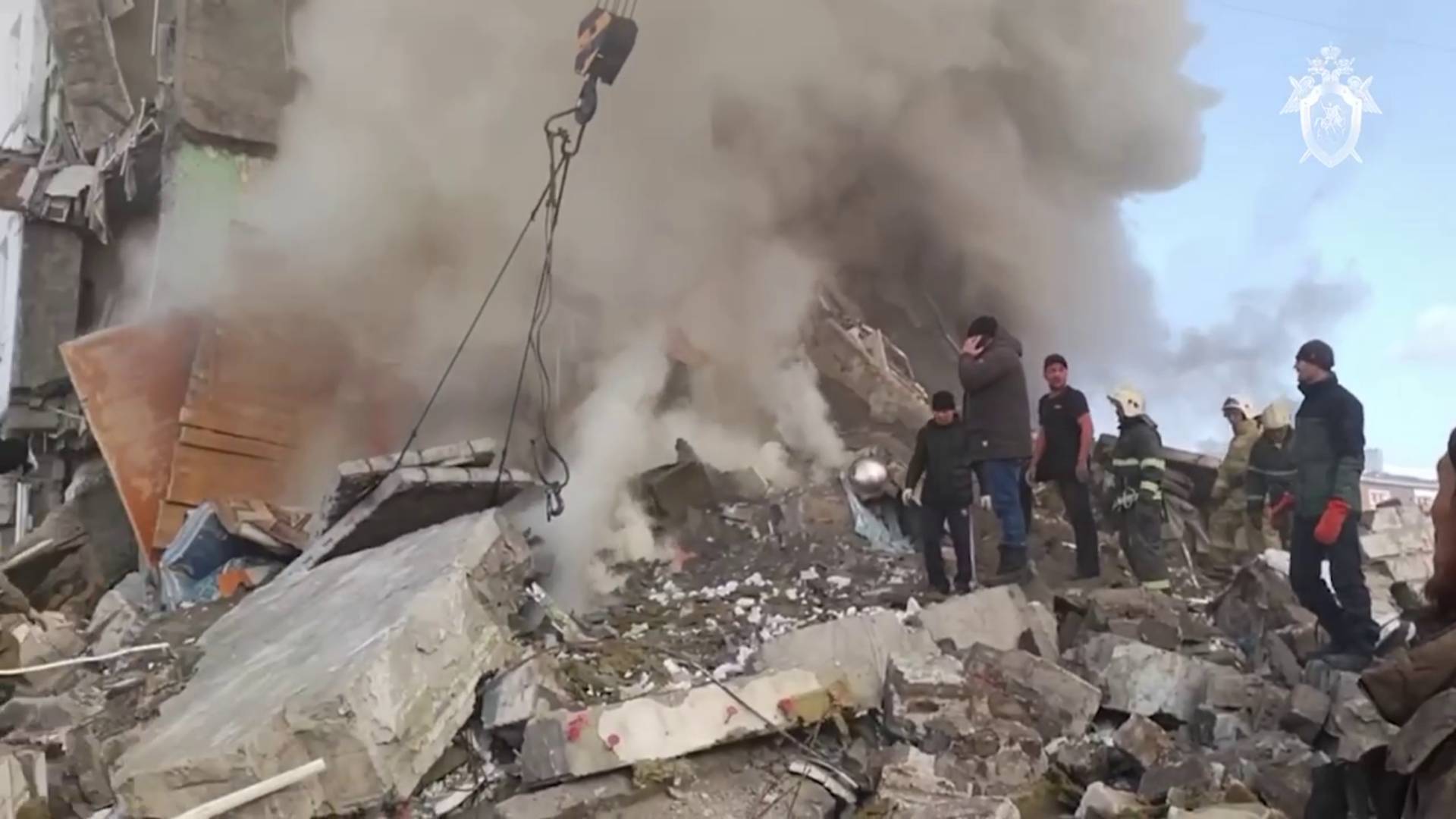 обрушение части жилого дома в Тымовском Сахалинской области