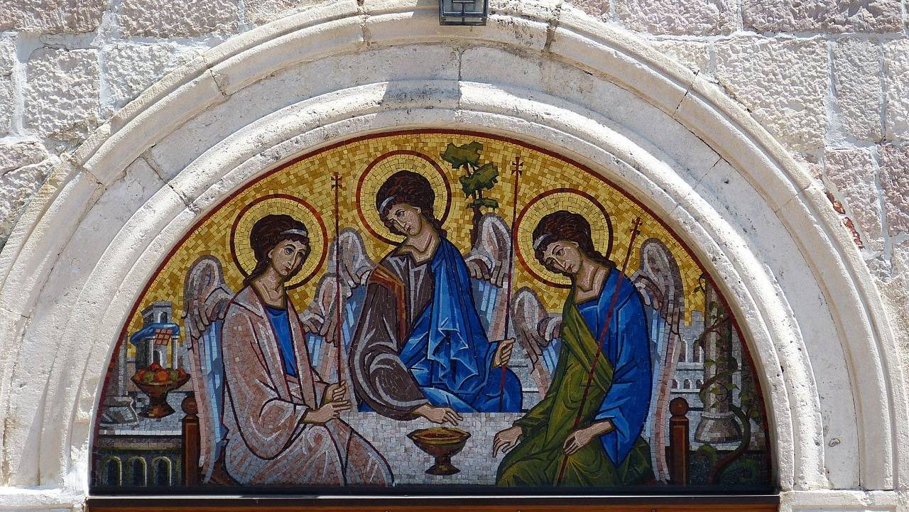 Мозаика. Церковь в Черногории