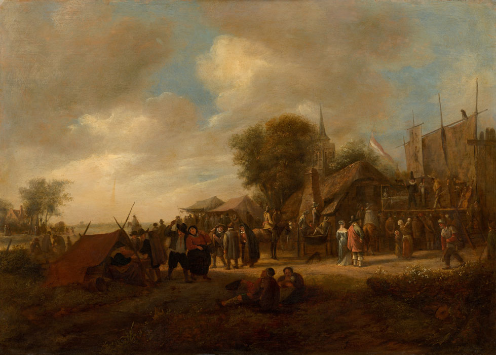 Сельский праздник 1650-1662