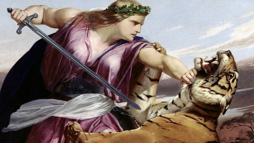 Эдвард Армитидж. Возмездие (фрагмент). 1858