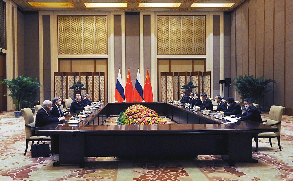Переговоры Владимира Путина с Си Цзиньпином, Пекин