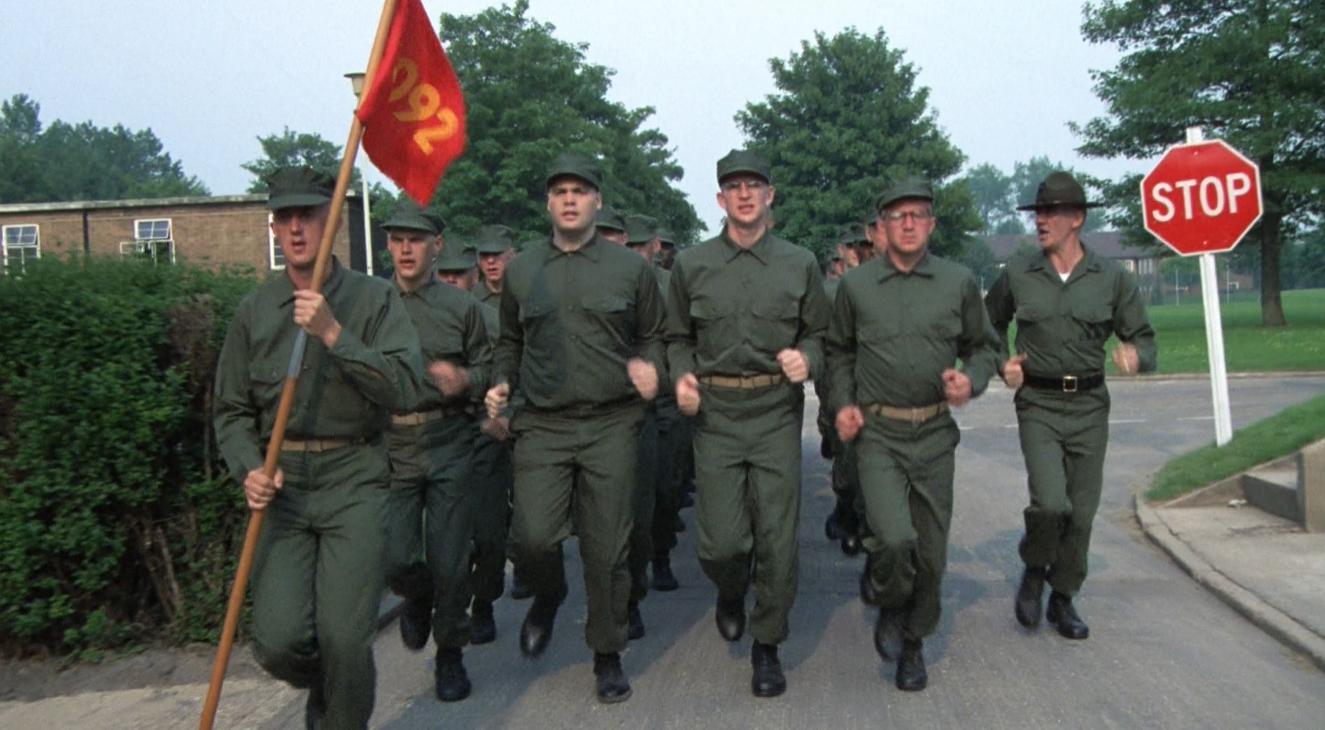 Тренировка на американской военной базе