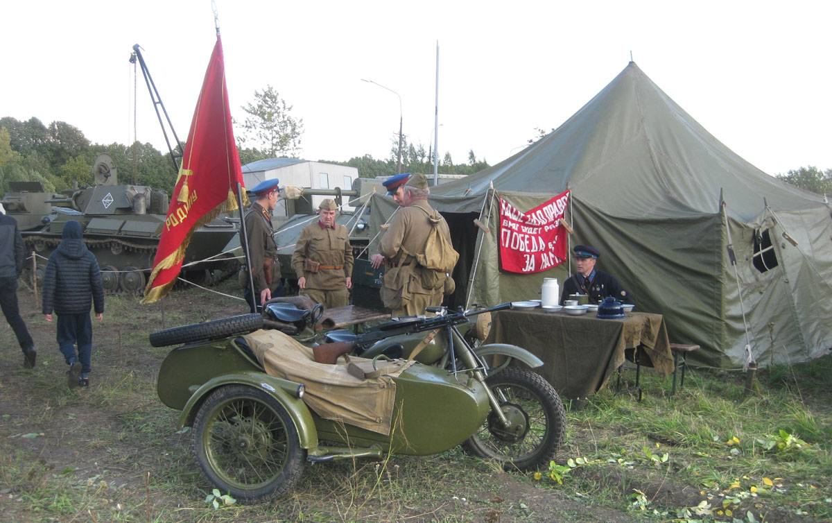 Военно-исторический фестиваль «Подвиг авроровцев». Санкт-Петербург, Красное Село. 14.09.2019