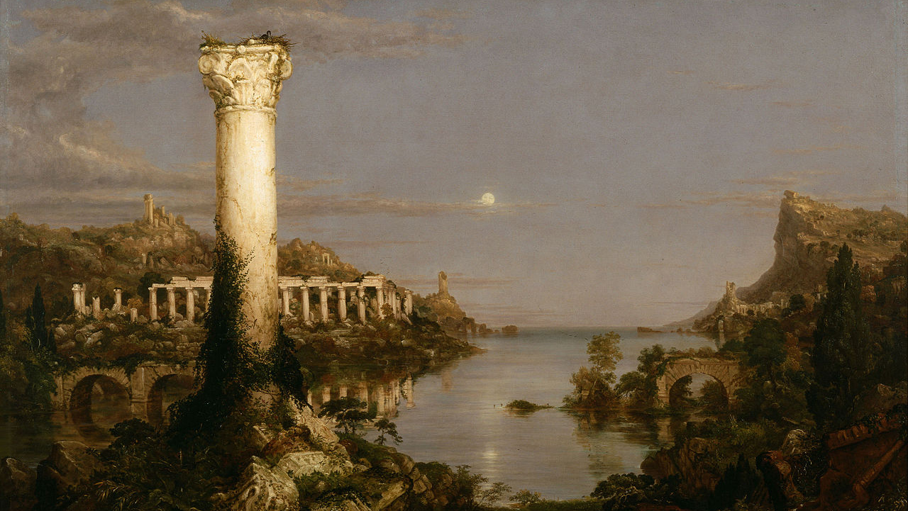 Томас Коул. Путь Империи. Запустение. 1836