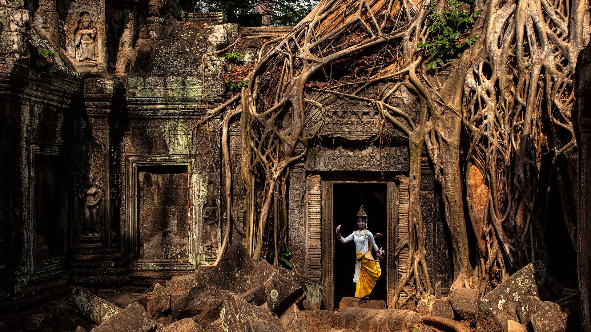 Та Прум — храм в Ангкоре, Камбоджа