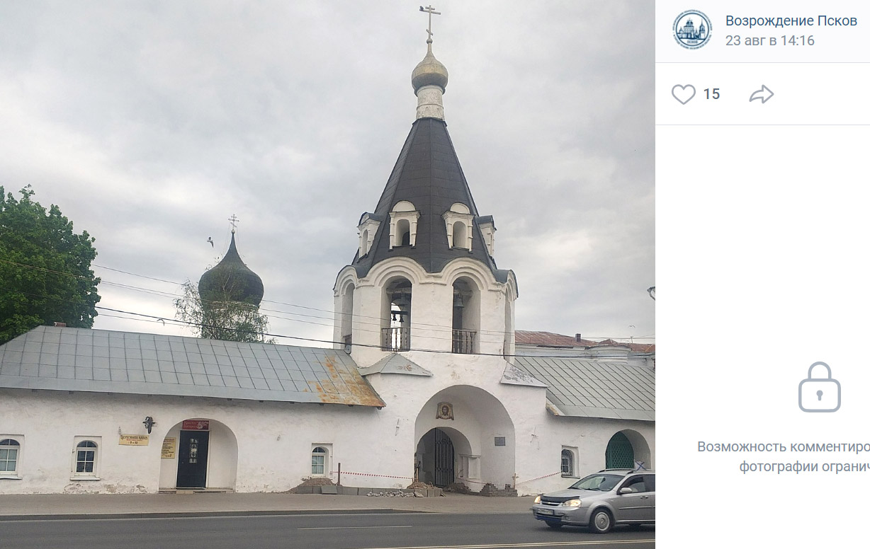 Колокольня церкви Михаила Архангела (Псков)