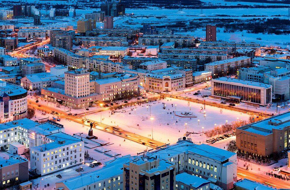 Площадь Ленина в Якутске