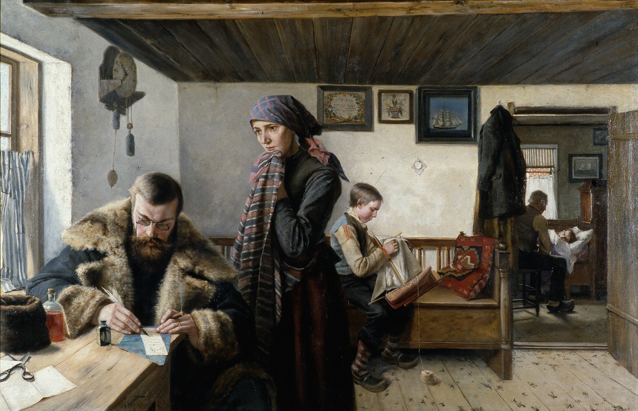 Карл Аспелин (1857 — 1932). Вызов врача