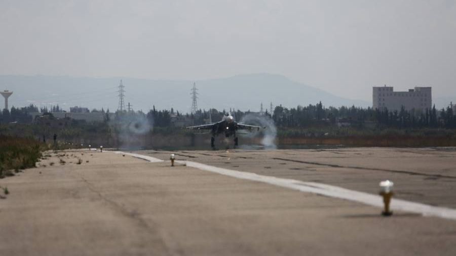 Боевая работа российской авиации на аэродроме Хеймим, Сирия