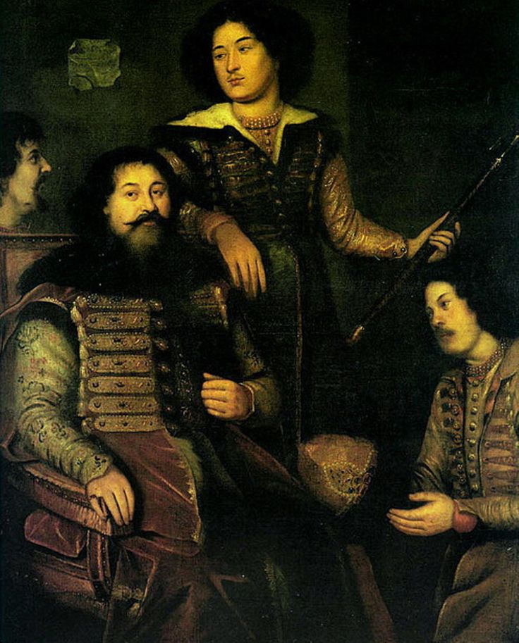 Неизвестный художник. Групповой портрет русского посольства. 1662