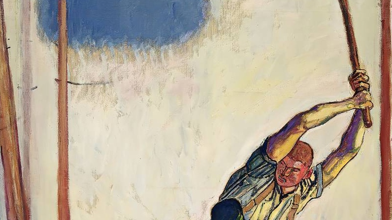 Фердинанд Ходлер. Дровосек. 1910