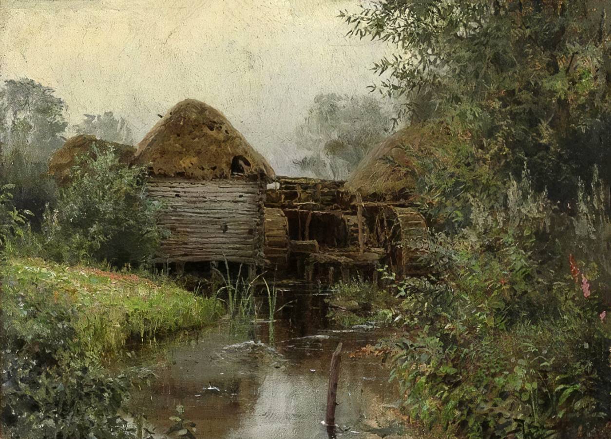 Василий Поленов. Мельница. 1880