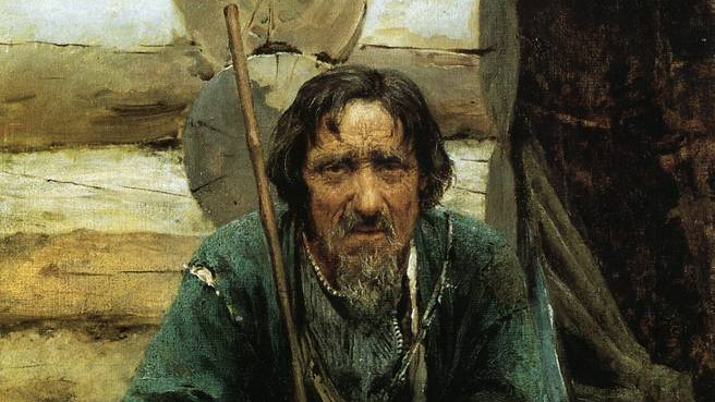 Василий Поленов. Сказитель былин Никита Богданов. 1876