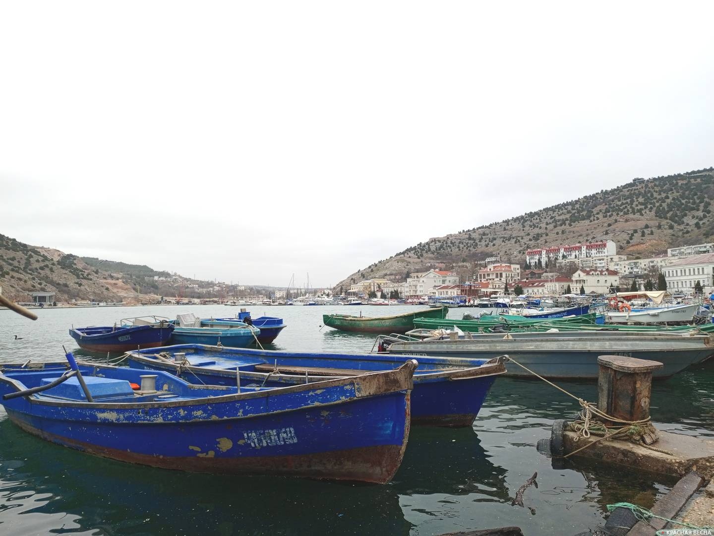 Рыбацкие ялики в Балаклаве